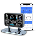 Air Quality Monitor Indoor, 16 in 1 Smart Air Quality Monitor 6" Indoor Air by Airomake