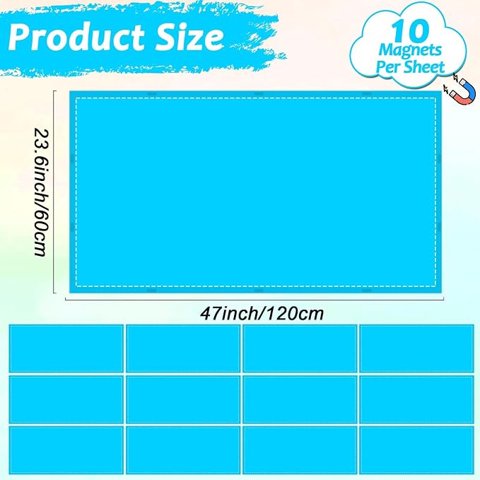 Wiooffen 12 Pcs Fluorescent Light Covers - Image 2