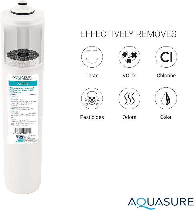 Aquasure Premier Series Complete 4-Stage Quick Twist Filter Replacement - Image 3