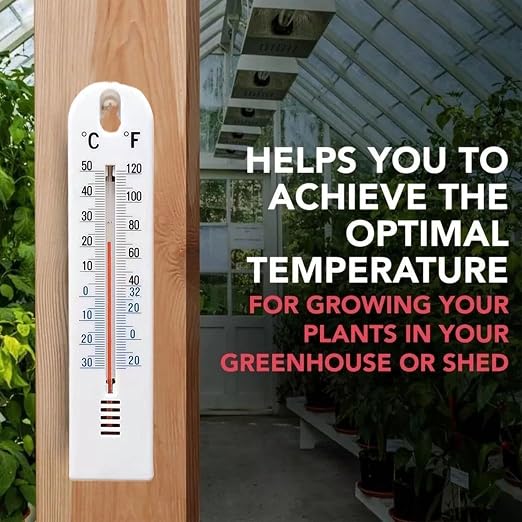 Wall Temperature Sensor, Indoor Temperature Meter, 8.07x1.69in Anti Glare - Image 6