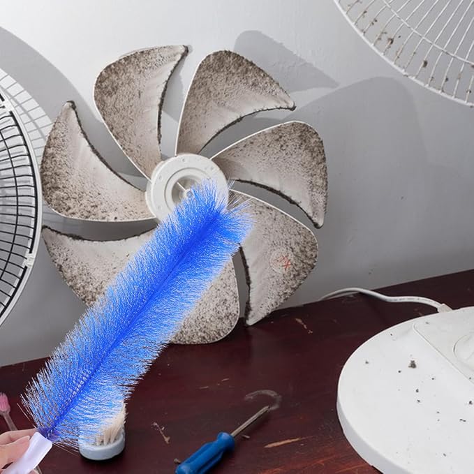 FOMIYES 2pcs Multi-Functional Fan Cleaning Brush Portable Narrow Cleaner - Image 5