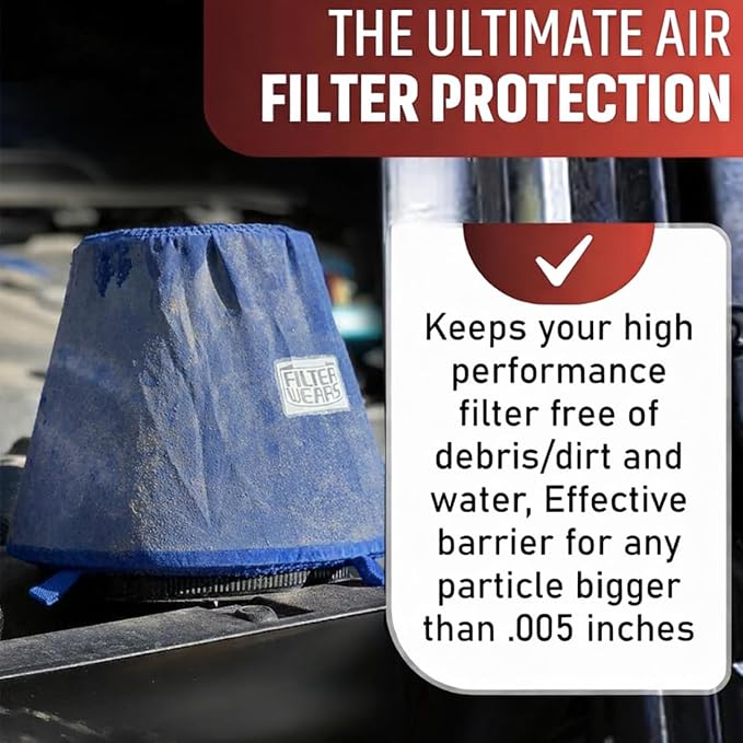FILTERWEARS Pre-Filter F102L For SPECTRE Air Filters 8131 8132 8136 8138 K&N - Image 6