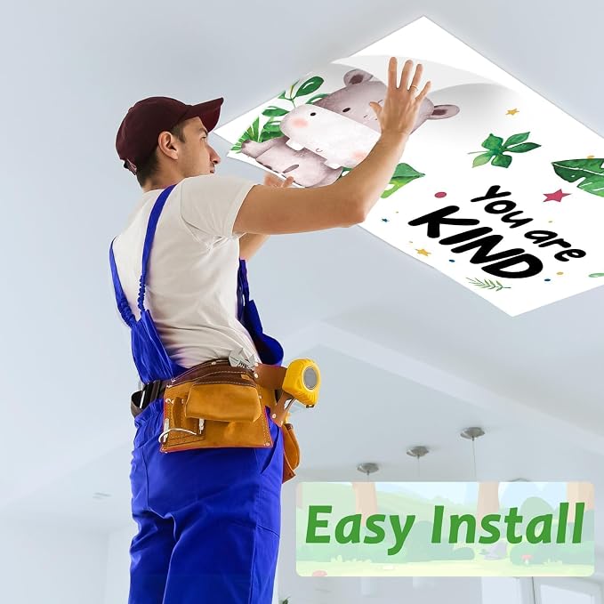 6 Pcs Fluorescent Light Covers - Image 5