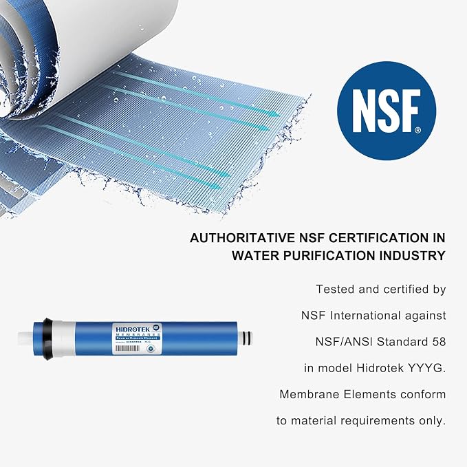 Geekpure 50 GPD Reverse Osmosis RO Membrane Replacement -NSF Certificated - Image 3
