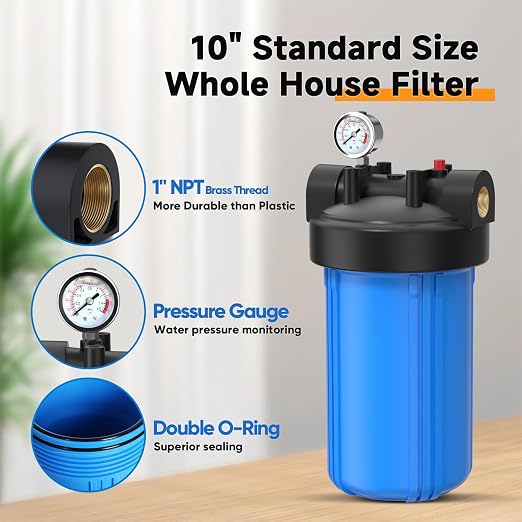 PUREPLUS 1-Stage Whole House Water Filter, - Image 5