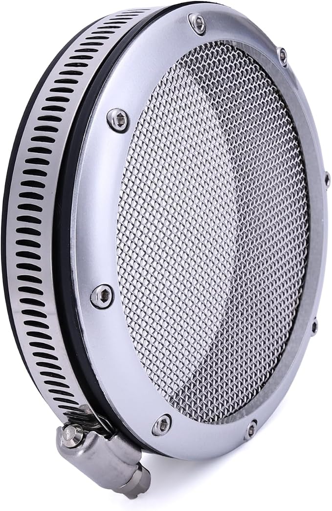 New 3" 3.5" 4" Turbo Inlet Grill Protector Guard Turbocharge Screen Mesh Air by TucoolRacing
