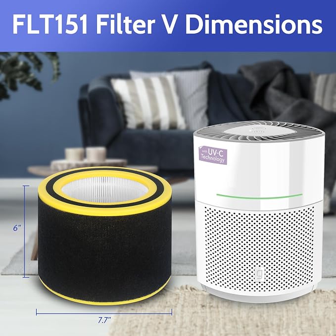 AC3000W HEPA Filter-V FLT151 Pure Air Filters | Compatible - Image 5