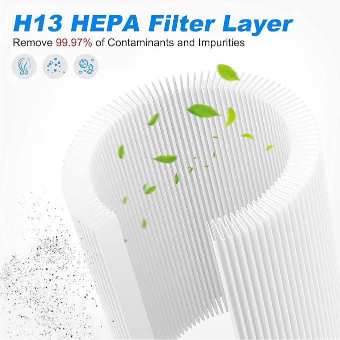 2 Pack HP152 Filters for Shark Neverchange Air Purifiers, True HEPA Replacement - Image 7