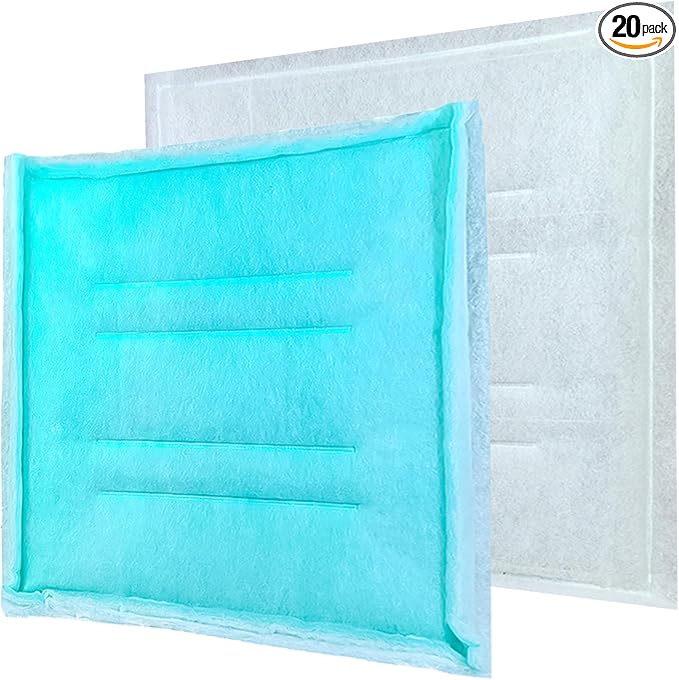 AUC Paint Booth Tacky Intake Filter Pad Series 55 by AUC