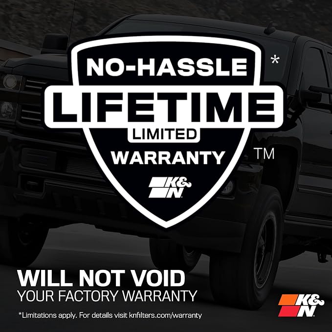 K&N Cold Air Intake System: High-Flow Air Filter, Increase Performance & - Image 9