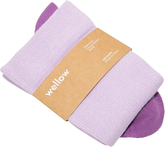 Wellow Wide Calf Compression Socks by WellowCompressionSocks