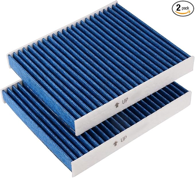 2-Pack Cabin Air Filter Fits for 2012-15 CAPTIVA SPORT, 2010-17 EQUINOX/TERRAIN by Forccord