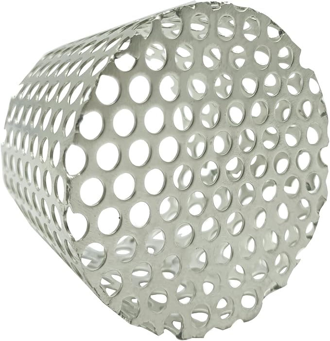 PVC Termination Vent Mesh Cover, 2.4in to 2.98in Stainless Steel Mesh Screen by Aezdoa