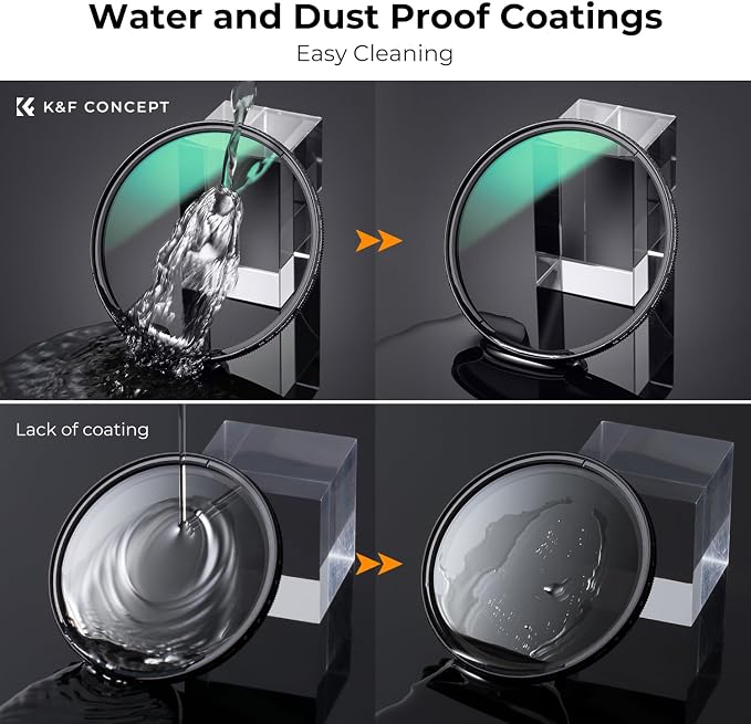 K&F CONCEPT 67mm Ultra-Low Reflectivity Circular Polarizers Filter 28 - Image 7