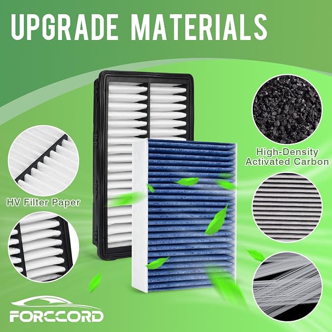 Forccrod Cabin & Engine Air Filter Fit - Image 7