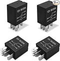 4-Pack 5 Pin 12V 30A Multi-Purpose Automotive Relay, Heavy Duty Stable Relay by Unknown
