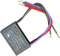 HQRP Capacitor Compatible with Hampton Bay Ceiling Fan 2.5uf+3.5uf+4uf 5-Wire by HQRP