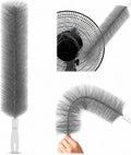 Fan Cleaning Brush, Bendable Microfiber Duster, Washable Reusable Fan Brush by Unknown