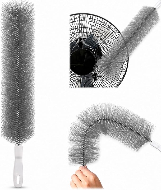 Fan Cleaning Brush, Bendable Microfiber Duster, Washable Reusable Fan Brush by Unknown