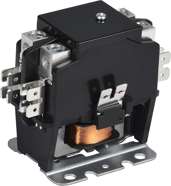 SUNLEE 2 Poles FLA 40 Amp Coil 24 VAC Air Conditioner Condenser Compressor - Image 2