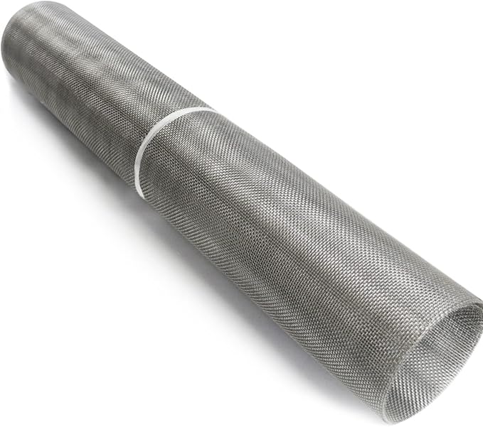 Stainless Steel Woven Wire Mesh, 14 Mesh Rodent Control Cage Net Garden Insect - Image 4