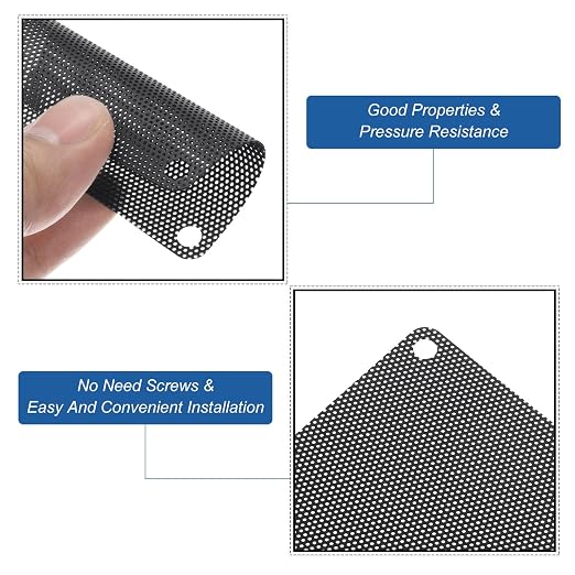 MECCANIXITY 10PCS PC Dust Filter, 40mmx40mm PVC Computer Case Cooler Dustproof - Image 4