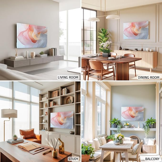 Abstract Modernism Colorful Art Indoor TV Cover, Elastic TV Screen Protector - Image 5