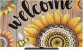 Spring Farm Blossom Sunflower Bee Indoor TV Cover, Elastic TV Screen Protector by Unknown