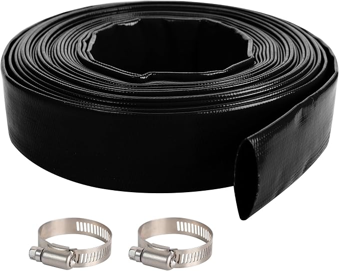 2" x 100 FT Pool Backwash Hose, by ProfessionalBrand