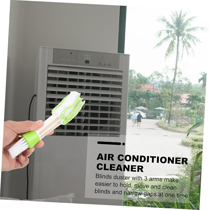 1set Air Conditioner Dust Cleaner Keyboard Brush and Interior Crevice Tool - Image 2