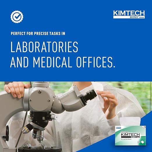 Kimtech Kimwipes, Delicate Task Wipers, 4.4 x 8.4 - Image 6