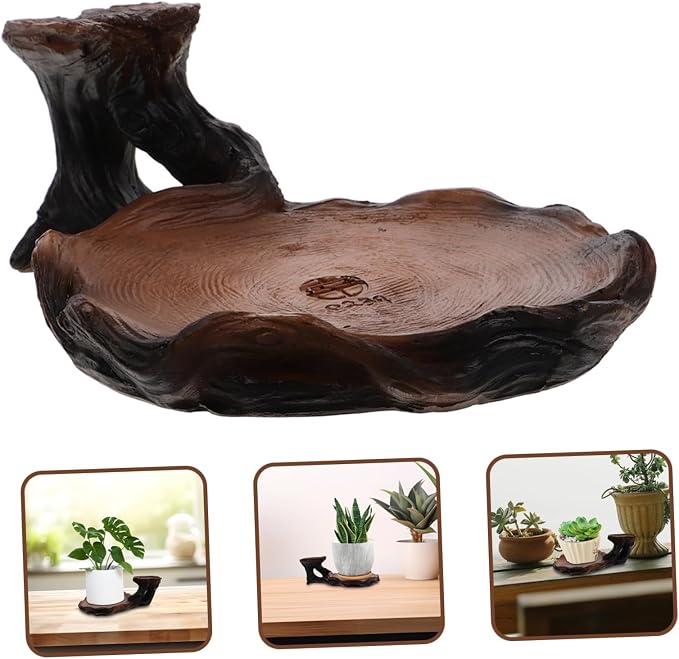Carved Plant Stand Decorative Hydroponic Base - Image 7