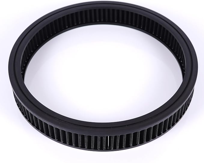 14"x2" Round Air Cleaner Filter Element High Flow Washable & Reusable Compatible by JGhyperX