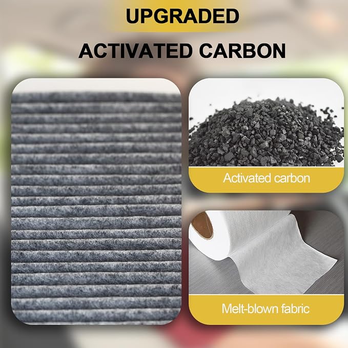 2 Pack Cabin Air Filter For Santa Fe 2021-2023, Santa Cruz 2022-2023, Elantra - Image 4