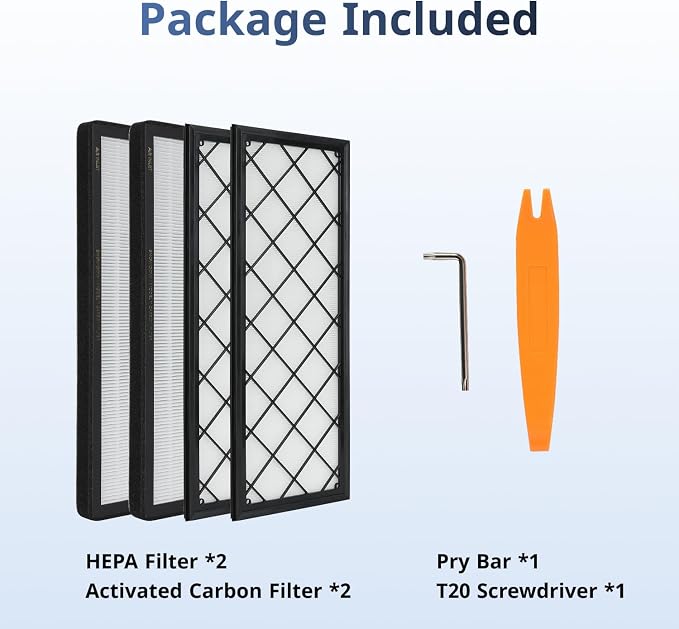 Tesla Model Y Front Trunk HEPA Carbon Air Filters Kit | 2x HEPA filters and 2x - Image 6