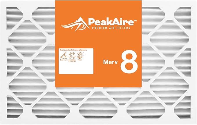Merv 8 Basic 14" x 25" x 2" Air Filter by PeakaireFIlters