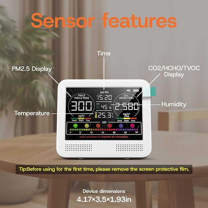 16-in-1 Indoor Air Quality Monitor - Image 5