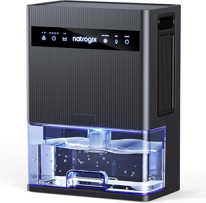 Dehumidifier, 106 OZ Water Tank Dehumidifiers by Natrogix