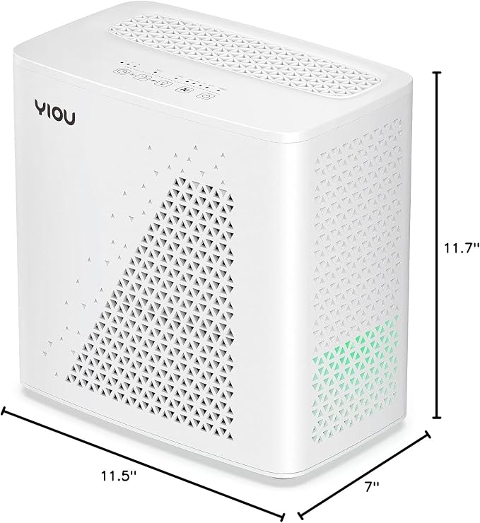 Air Purifier for Home Large Room up to 547 ft², H13 True HEPA Air Filter 20dB - Image 8