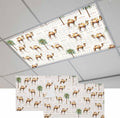 Fluorescent Light Covers for Ceiling Lights Desert Camel Magnetic Light Filters by Home+L6