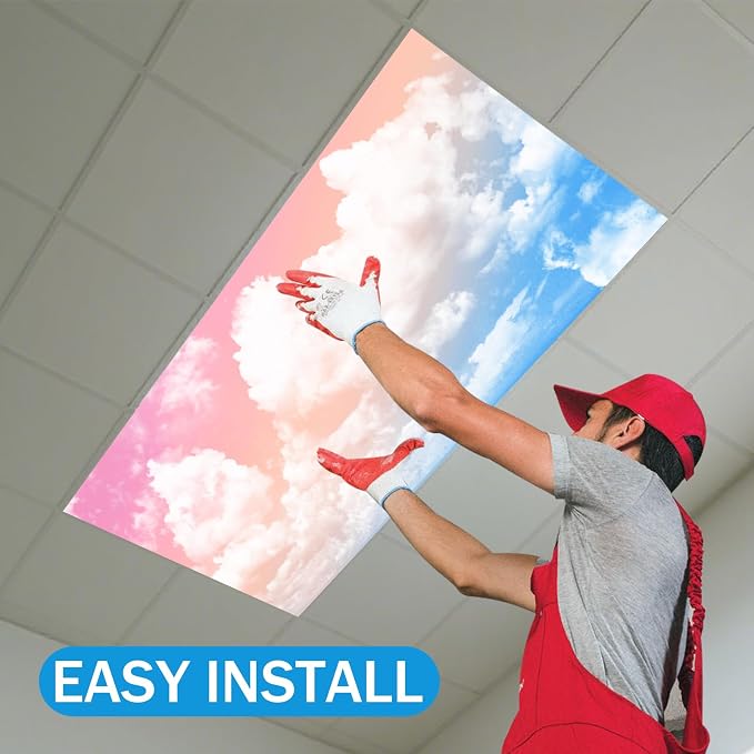 8 Pcs Fluorescent Light Covers - Image 3
