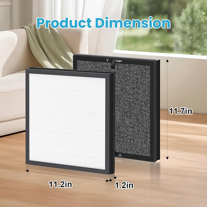 2 Pack HAP605 Replacement Filter Compatible - Image 6