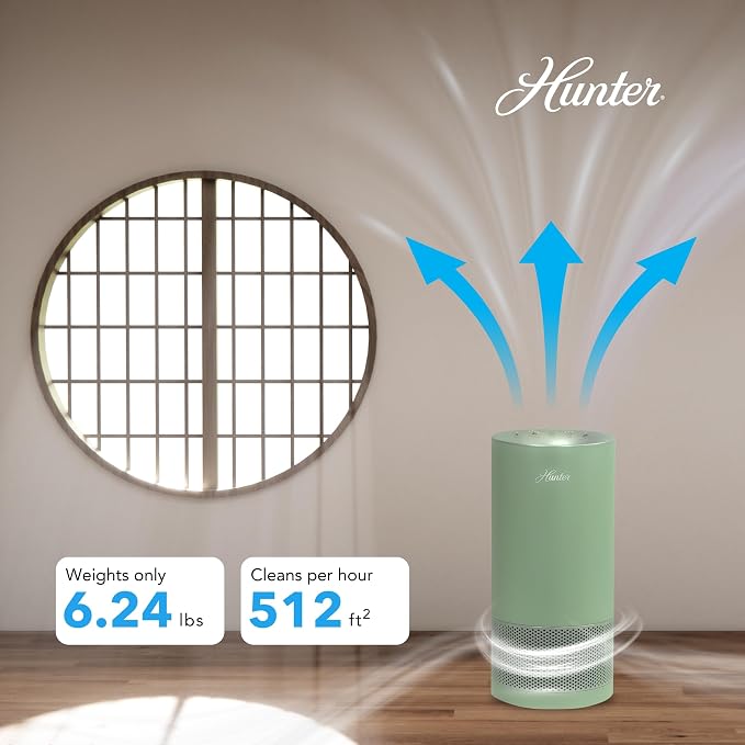 Hunter HP400 Round Air Purifier - Image 5