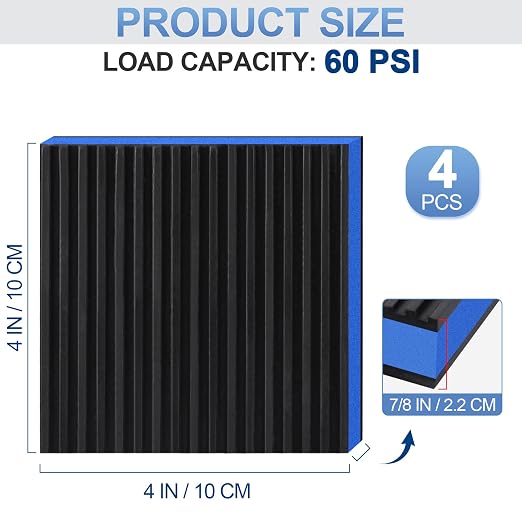 ToLanbbt 4 Pack Anti Vibration Pads - Image 2