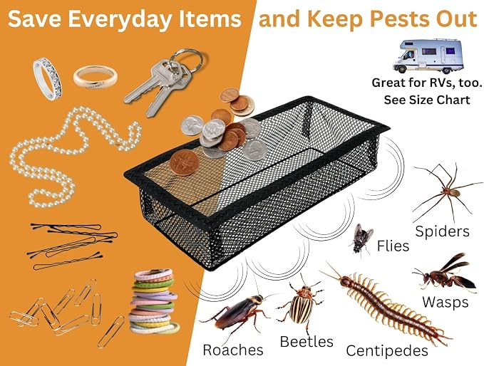 SEAL360 Floor Vent Screen Net, Air Vent Filter Mesh Catches Toys Snacks Pet - Image 4