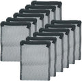 12 Pcs Reusable Zipper Filter Media Bags by WelcometotheTEXNINC