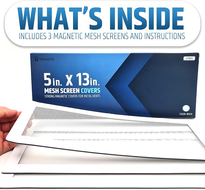 Powerful Magnetic Vent Screen Mesh Covers that Will Never Move or Fall - Image 8