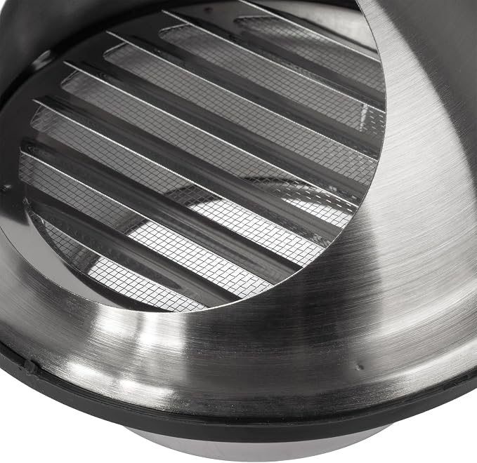 Vent Systems 4 Inch Stainless Steel Round Dryer Vent Cover - Image 8