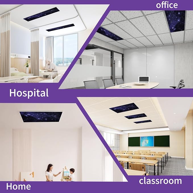 Torixqi 8 Pcs Fluorescent Light Covers - Image 5