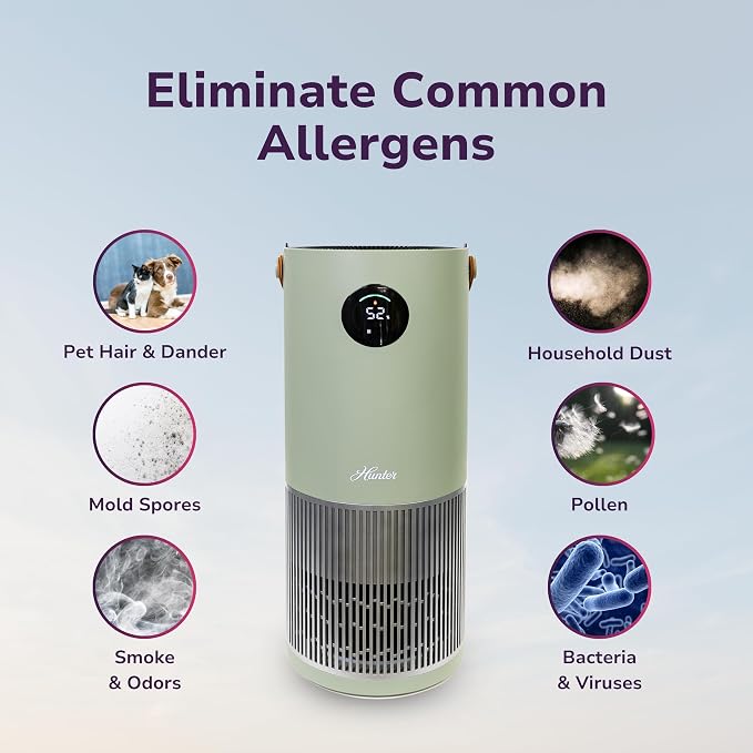 Hunter Fan Company Humidifier and Air Purifier In One, Advanced Filtration Air - Image 4